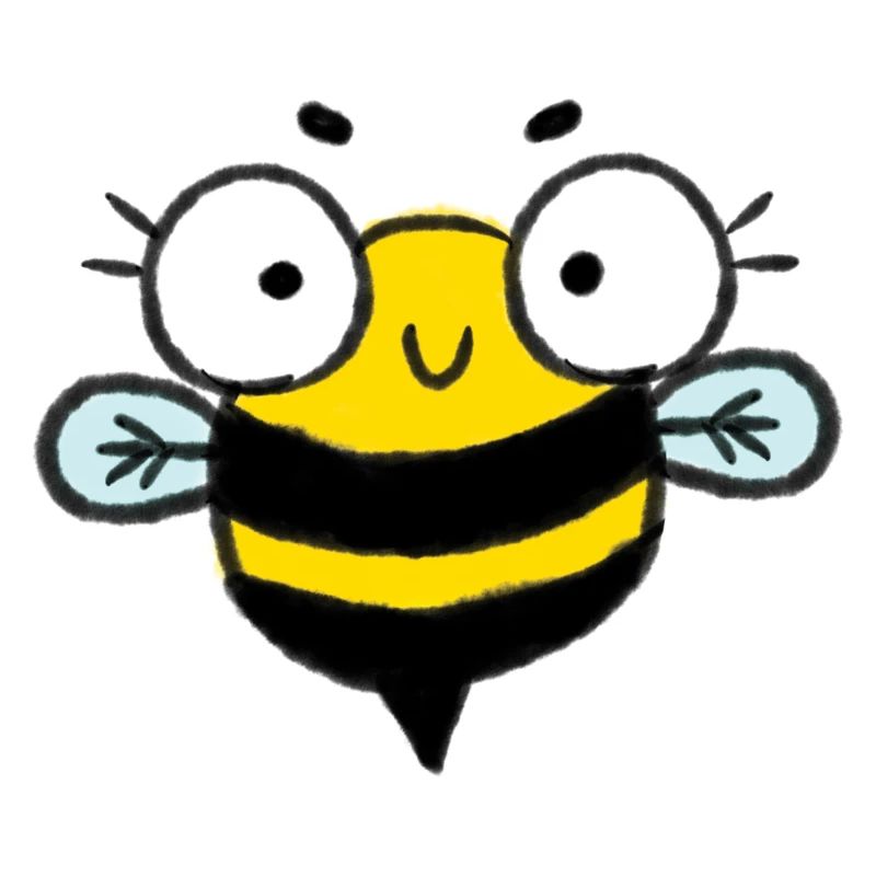 cute bee girl basic