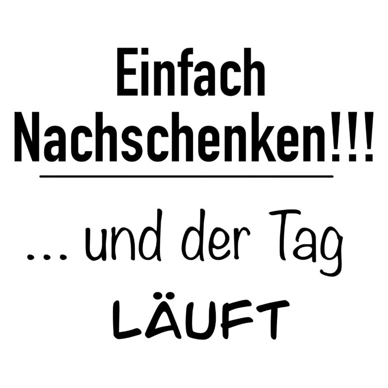 Bitte Nachfüllen!