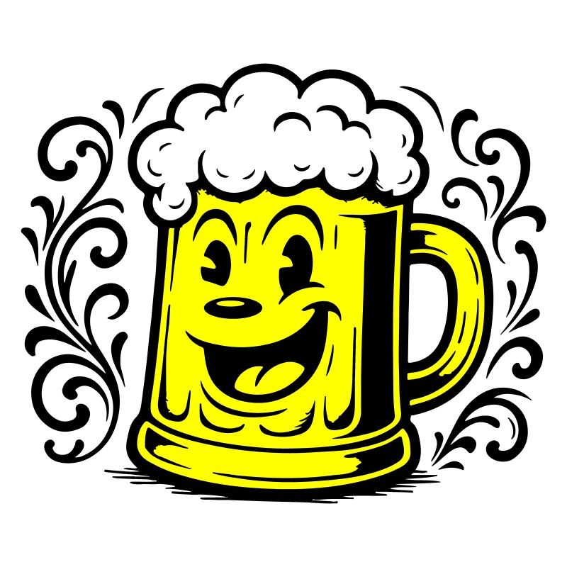 Bière Drôle Bande Dessinée