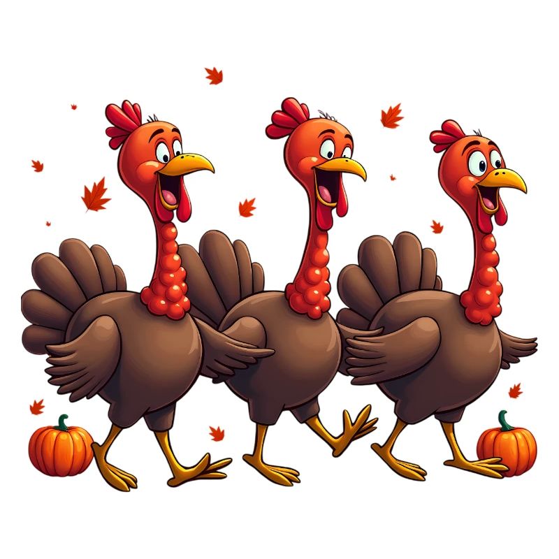 Bébé dinde de Thanksgiving