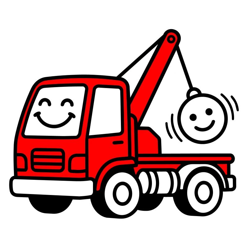 Scrap car children