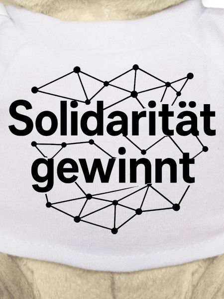 Solidarität Gewinnt Statement Spruch