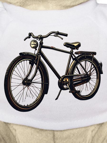 Retro Bicycle Silhouette