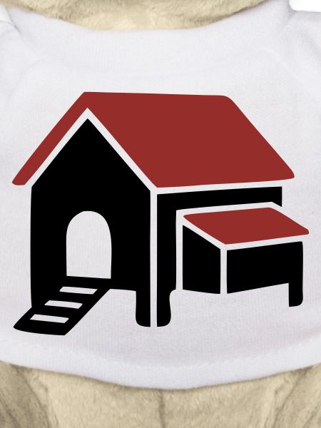 Chicken coop farm icon