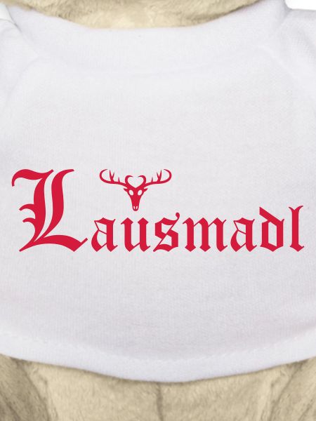 Lausmadl mit Hirsch