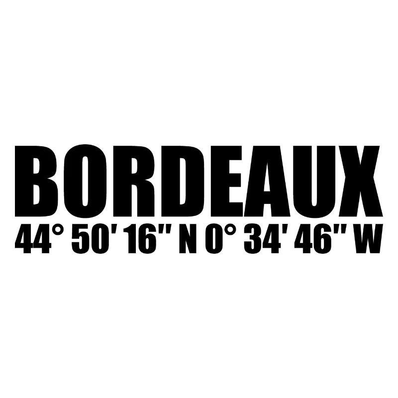 Bordeaux coordinates