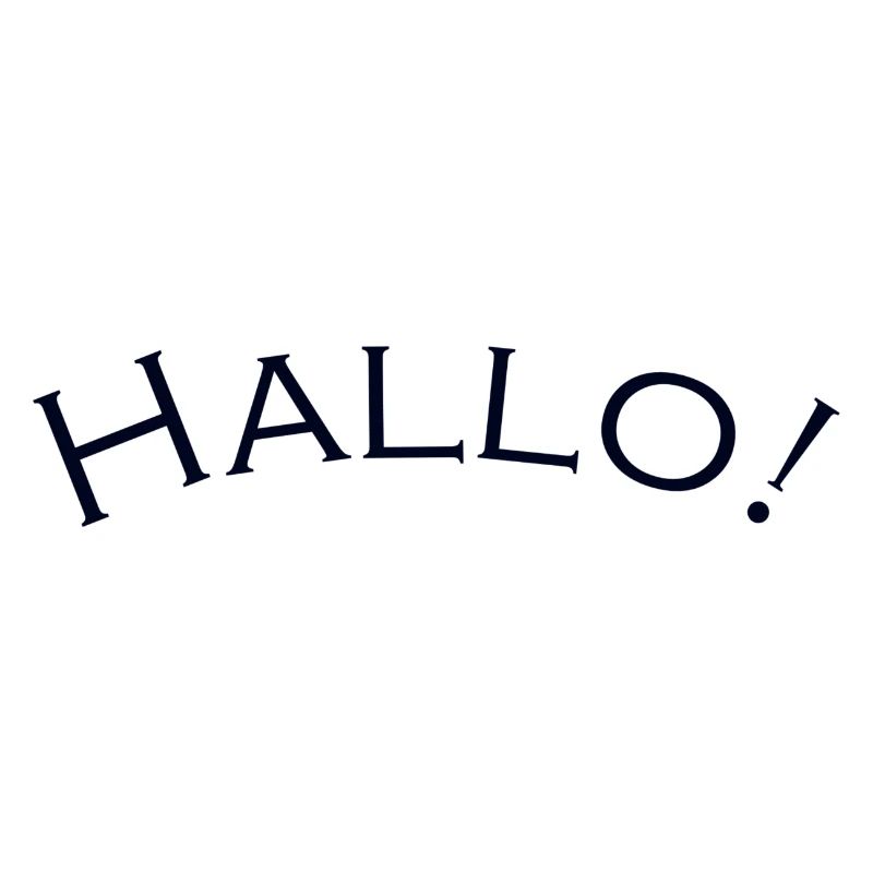 Hallo schwarz