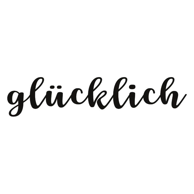 glücklich