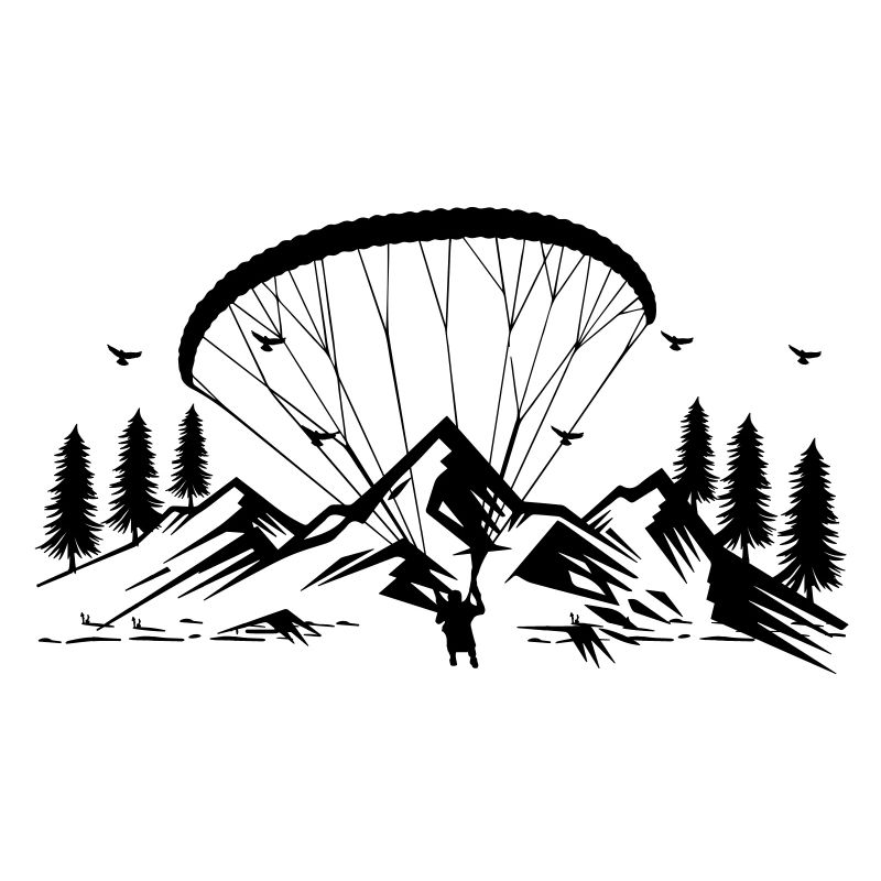 Weightless passion: pleasurable paragliding