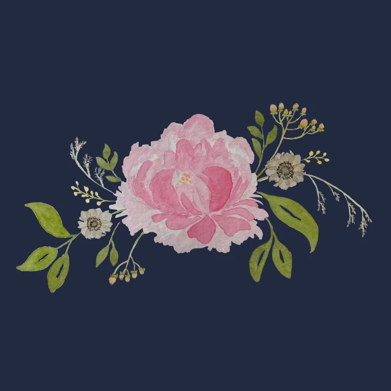 composition florale horizontale