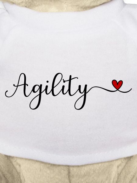 Agility Heart Typography