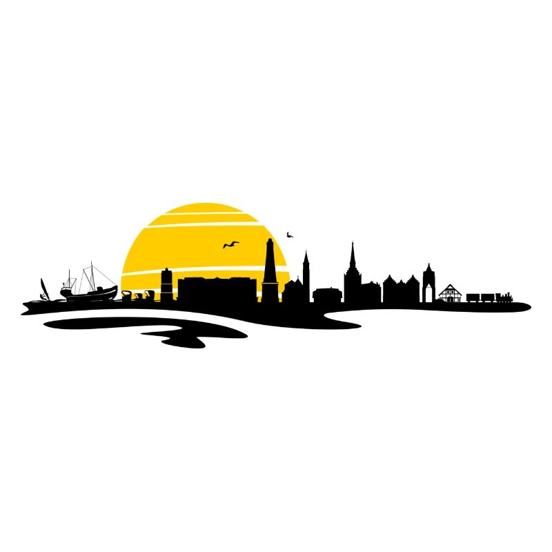 Skyline - Küste Borkum