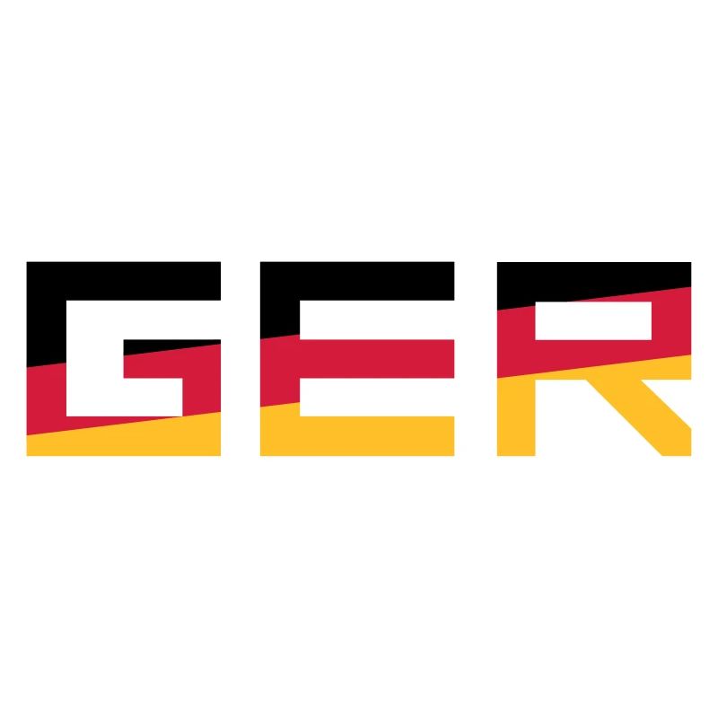 GER Team Germany Germany Colors Black Red Go