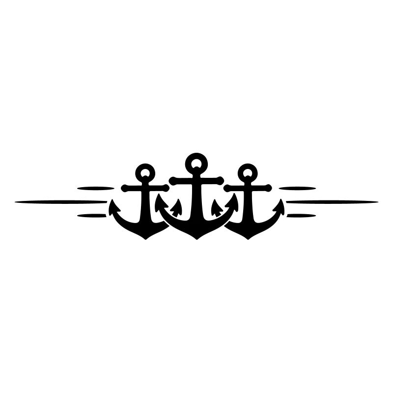 Anker Symbol Linie