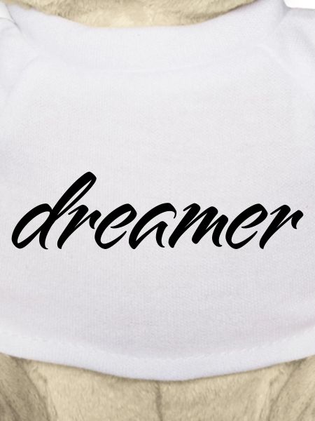 Dreamer Minimalist Spruch T-Shirt
