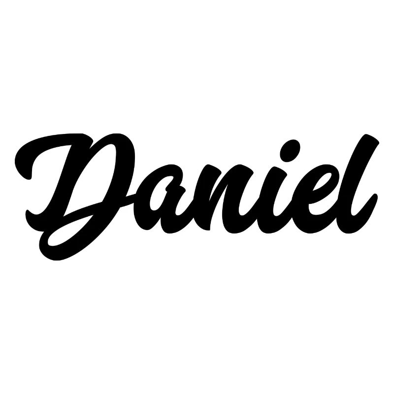 Daniel Custom Text Nom d’anniversaire