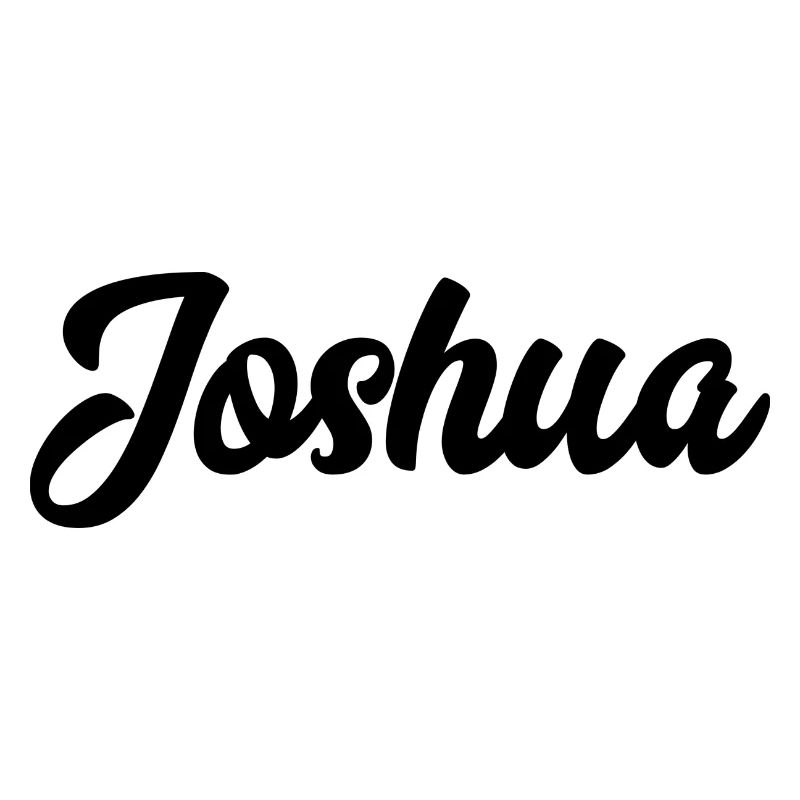 Joshua Custom Text Nom d’anniversaire