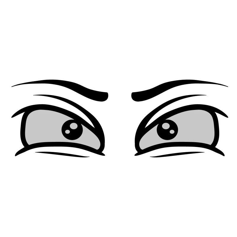 Volonté Yeux déterminés