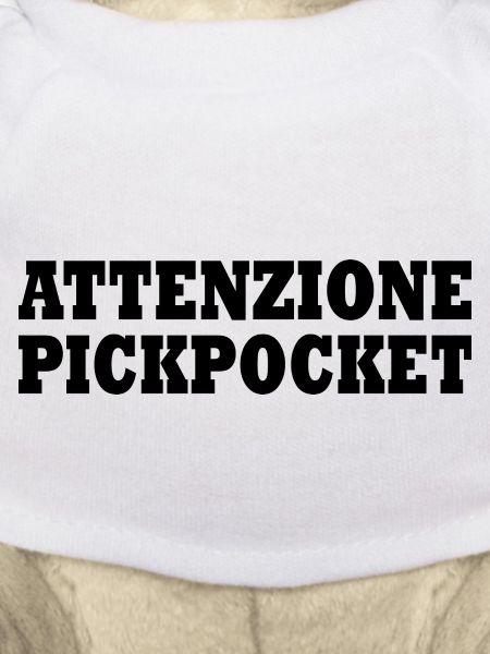 attenzione pickpocket