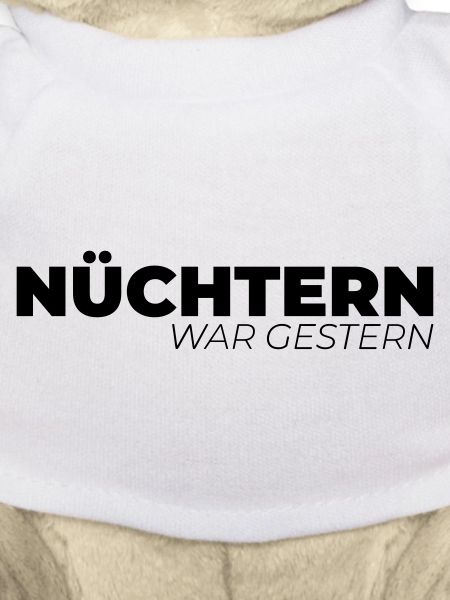 Nüchtern war gestern