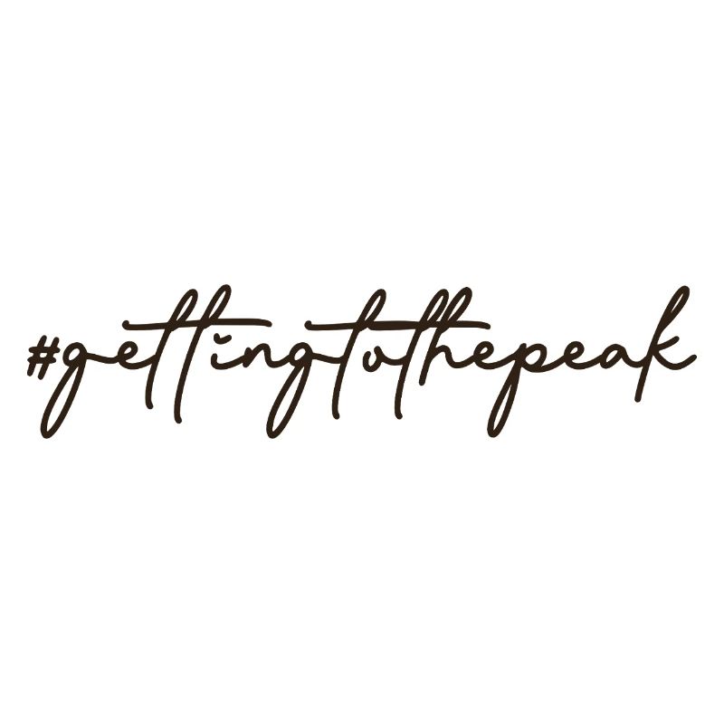 #gettingtothepeak – Dein Weg nach oben ⛰️