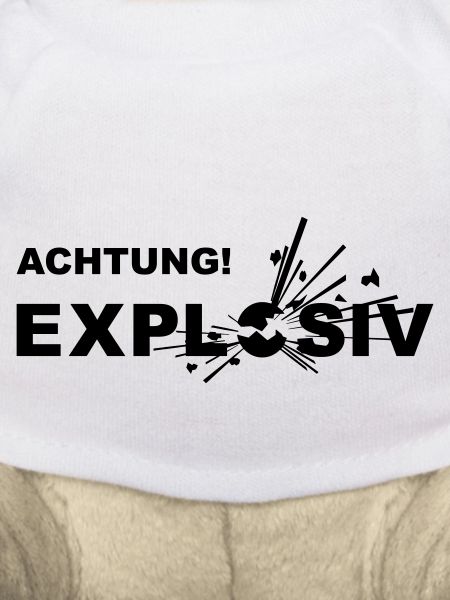 Design "ACHTUNG! EXPLOSIV"
