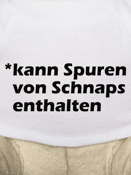 Kann Spuren von Schnaps enthalten