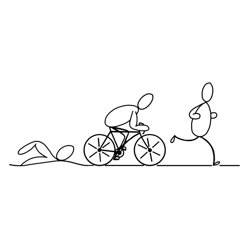 Triathlon - horizontal