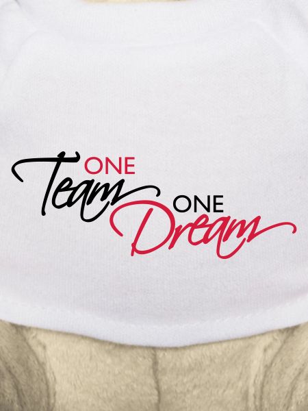 One Team Lettering