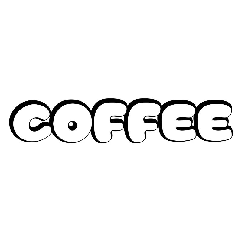 Coffee Coffee Design Lettering