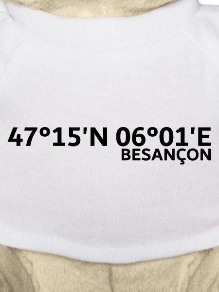 Coordonnées de Besançon