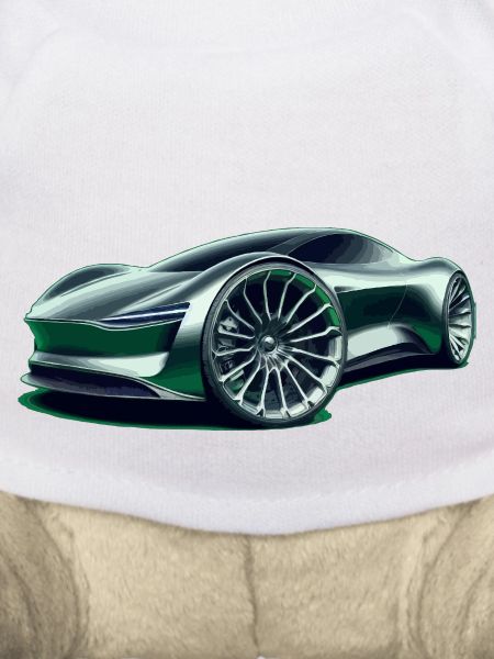 Futuristic super car