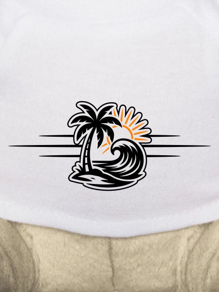Island Summer Palm Tree
