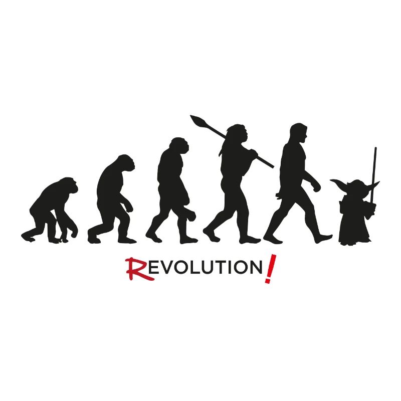 Evolution zukünftige Science-Fiction-Revolution