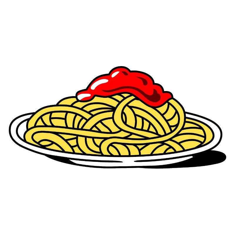 spaghetti with tomato