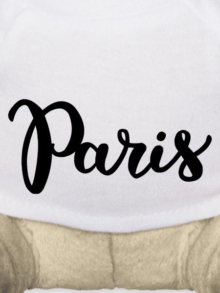 Paris lettering