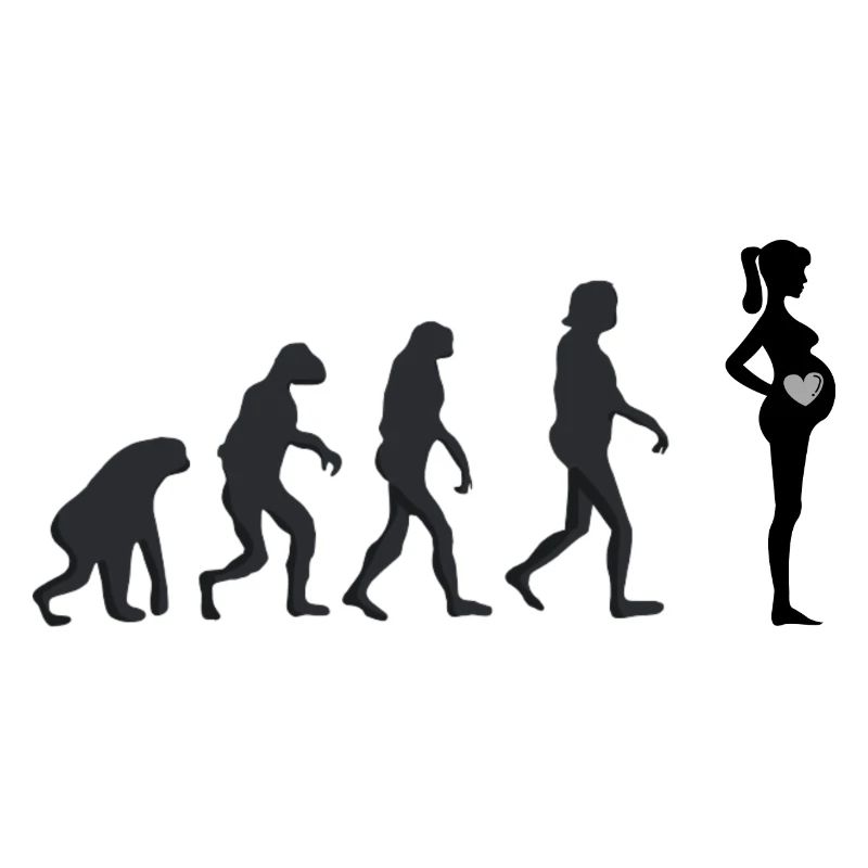 Enceinte - Évolution humaine