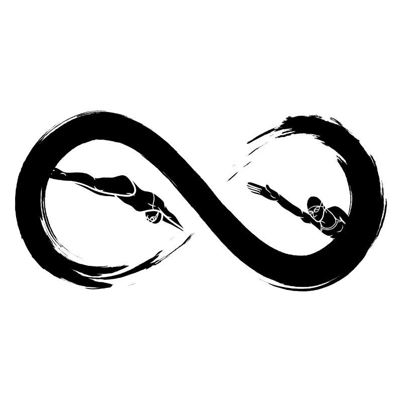 Natation à l'infini
