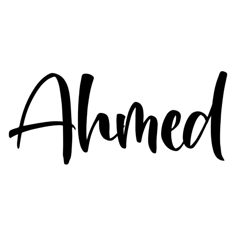 First name - Ahmed