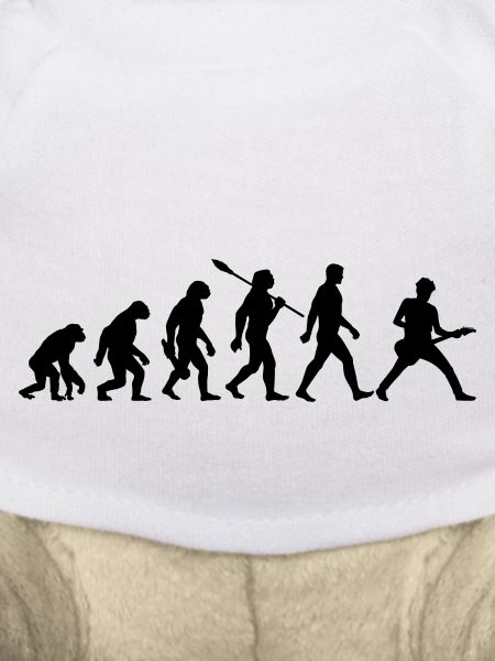 Evolution Guitarist Rock Musician