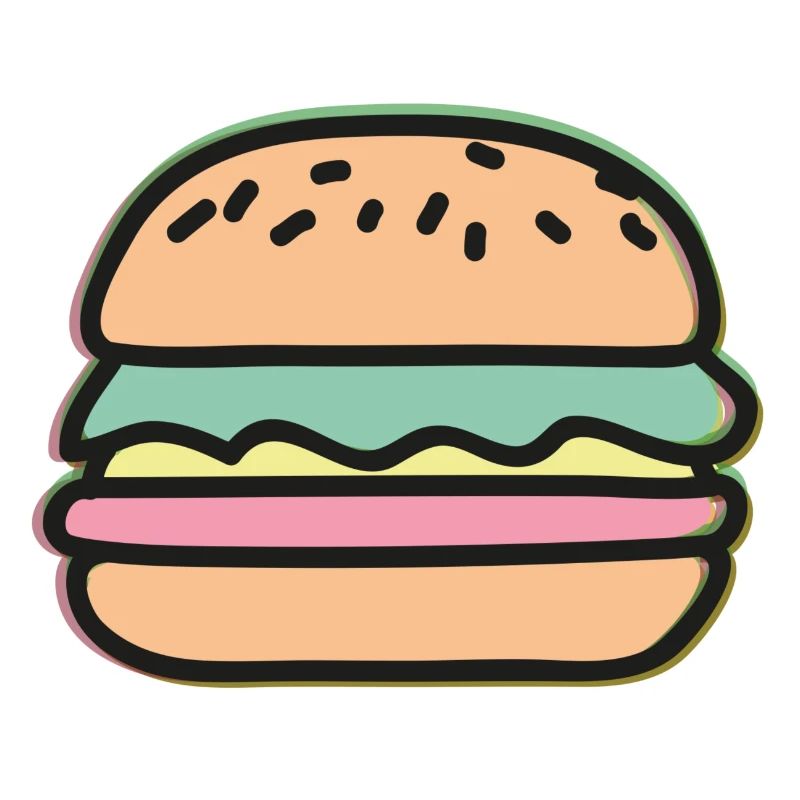 Burger Illustration