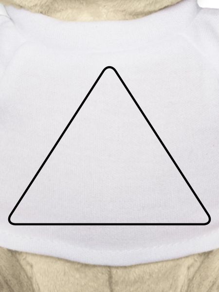 Triangle avec coins arrondis
