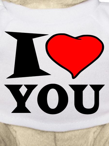 I love you