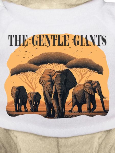 Cadeau Elephant Herd Gentle Giants
