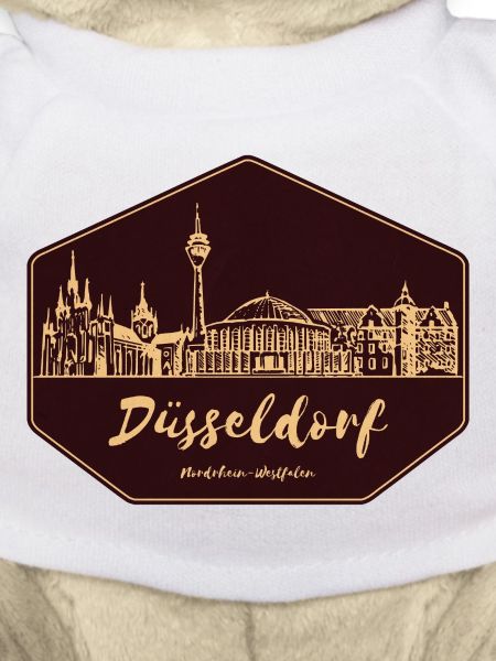 Düsseldorf Skyline Badge