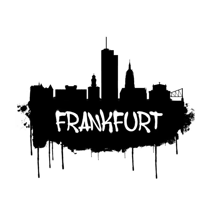 Frankfurt Graffiti Skyline