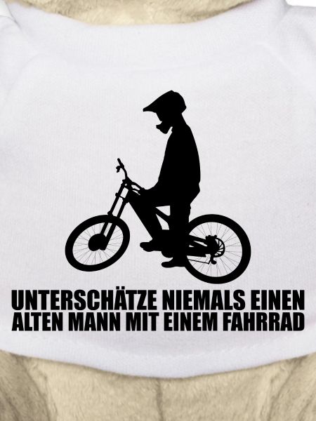 Lustiger Fahrrad Spruch
