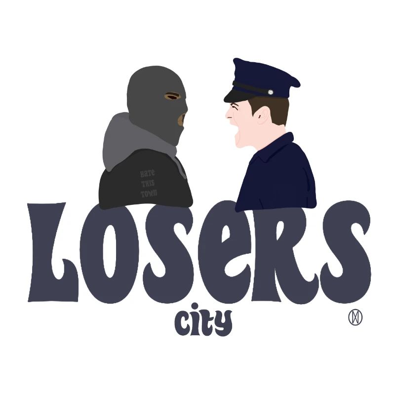 Menschen gegen Polizei