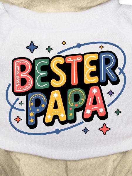 Bester Papa – bunte Buchstaben