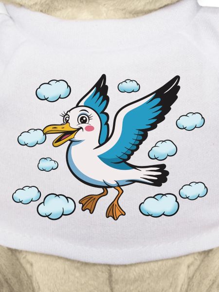 Clouds Flight Seagull Cartoon